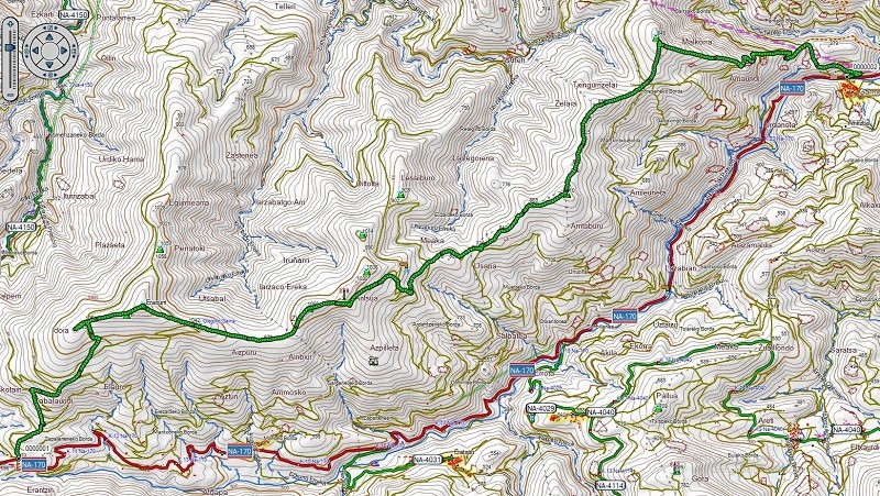 Mapa de la ruta